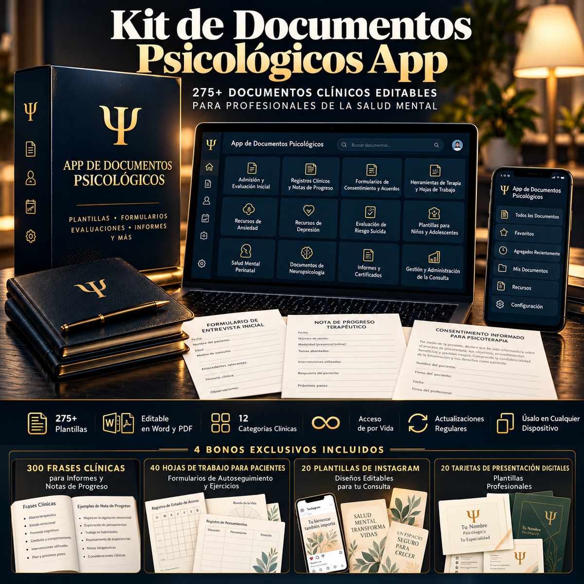 Kit de Documentos de Psicología 🧠