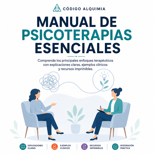 Manual de psicoterapias esenciales 💡
