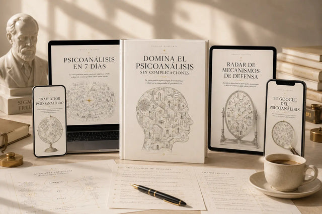 Stack completo de Domina el Psicoanálisis Sin Complicaciones y bonos