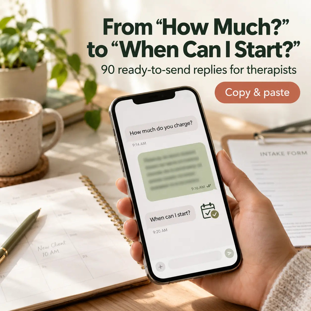 From “How Much?” to “When Can I Start?" 💬